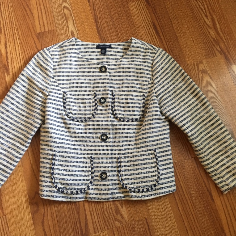 Jacket / blazer : navy stripe